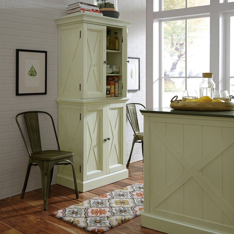 Seaside Lodge Pantry - White - Home Styles, 3 of 11