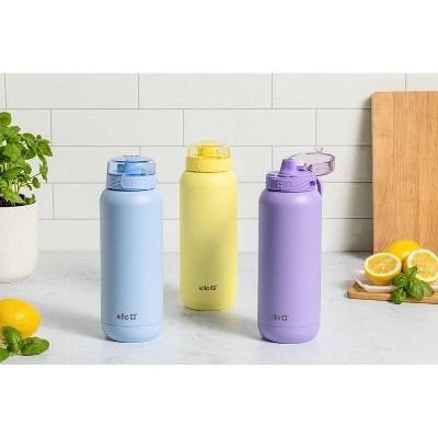 Lilac 32oz Stainless Steel Insulated Water Bottle with Straw