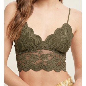 Women's Lovely Scalloped Lace Bralette - WISHLIST - 1 of 2