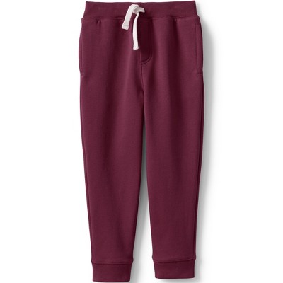 Lands' End School Uniform Kids Jogger Sweatpants - X-large - Burgundy :  Target