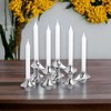 Nambe Cortina Hinged Candelabra - Silver - 4 of 4