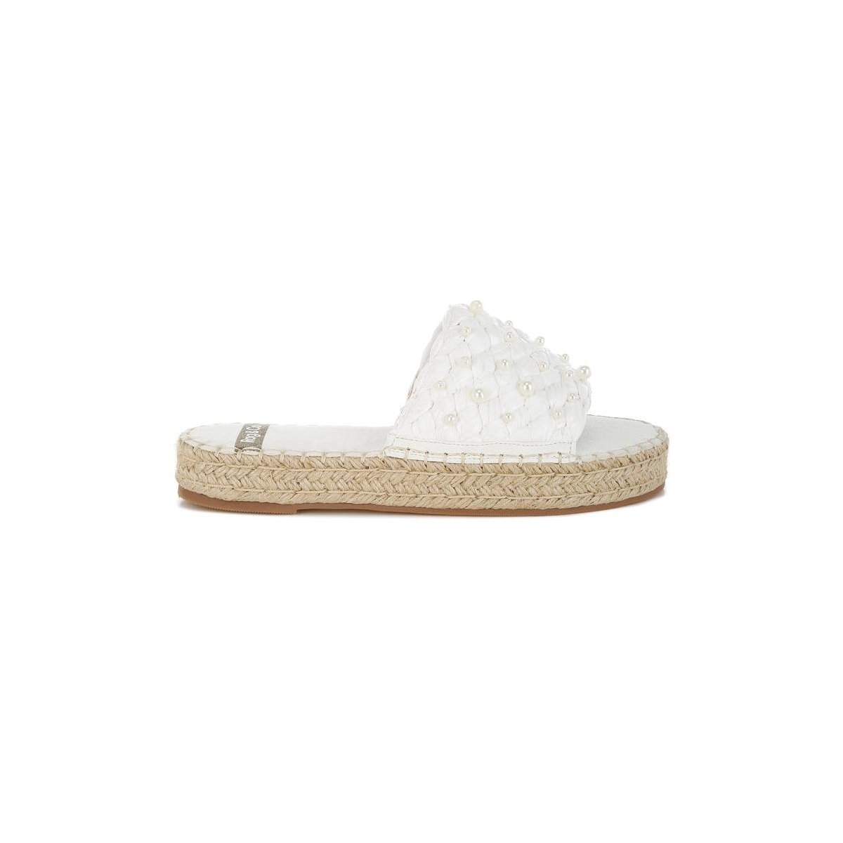 Обувь Rag & Co Womens Yakna Pearl Embellished Woven Flats 8 — фото 2