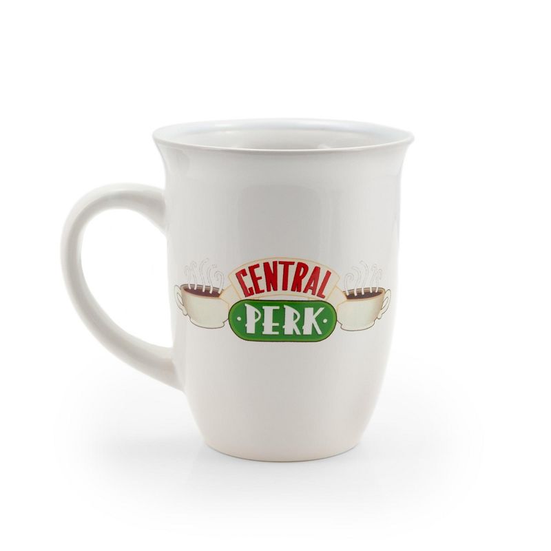 Silver Buffalo Friends Central Perk Flared Rim Collectible Ceramic Coffee Mug | Holds 16 Ounces, 2 of 7