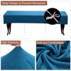 Unique Bargains Stretch Anti-Dust Protecting Dining Bench Slipcovers 40" - 55" - 3 of 4