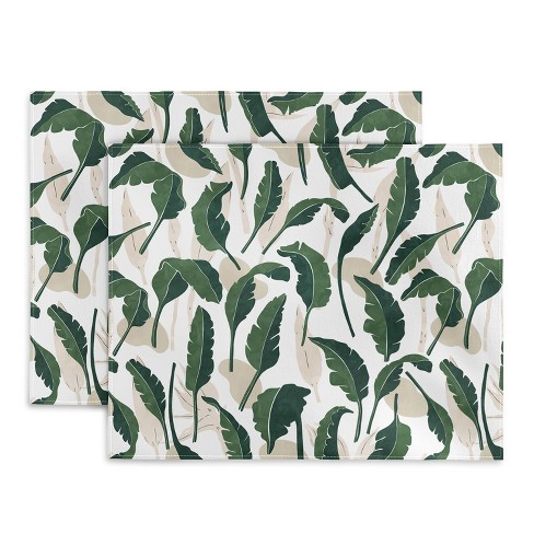 Marta Barragan Camarasa Simple Tropical Nature G Set Of 2 Placemats ...