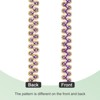 Unique Bargains Polyester Woven Lace Gold Edge Trim Lace Ribbon 1 Pc - 2 of 4
