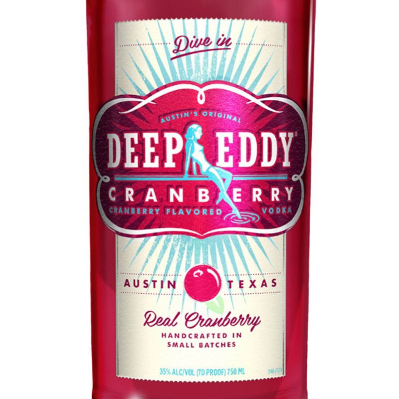 Deep Eddy Cranberry Vodka - 750ml Bottle, 3 of 9