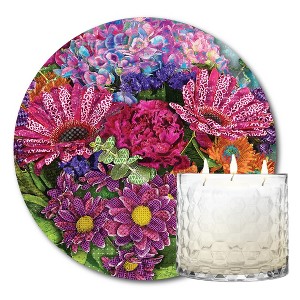 Courtside Market Spread Kindness 13.5 oz Soy Wax Candle with 8"x8" Artboard - 1 of 2