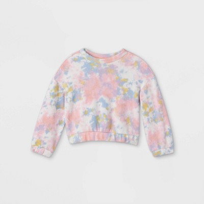 Toddler Girls' Soft Fleece Pullover Sweatshirt - Cat & Jack™