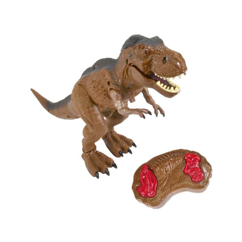 Contixo DB1 RC Dinosaur Toys -Walking Tyrannosaurus Dinosaur with Light-Up Eyes & Roaring Effect for Kids, 1 of 11