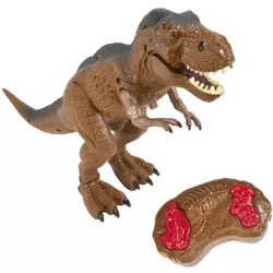 Contixo DB1 RC Dinosaur Toys -Walking Tyrannosaurus Dinosaur with Light-Up Eyes & Roaring Effect for Kids