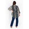 Avenue Women's Plus Size Mae Print Tunic - 18, First Blush - 3 of 4