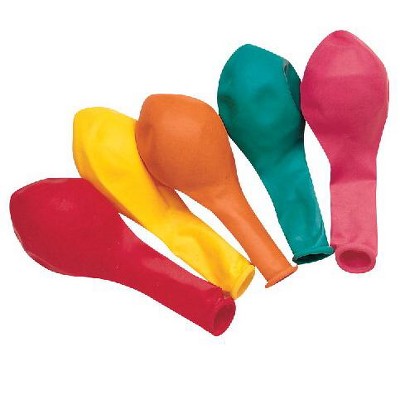 Hygloss Balloons, 5 Inches, Assorted Colors, pk of 288