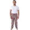 Marvel Men's Vintage Comic Character Faces Adult Sleep Lounge Pajama Pants Hero Faces - 4 of 4