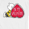 Men's - Peanuts - Be My Valentine Short Sleeve Graphic T-Shirt - 2 of 4