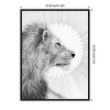 Amanti Art Sun and Lion by Ec Mazur Framed Canvas Wall Art - 3 of 4