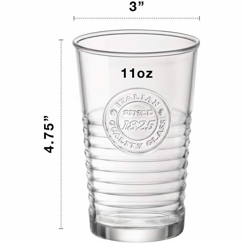 Bormioli Rocco Officina1825 Water Glasses, 11 oz, 3 of 9