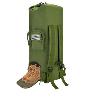 Generic 110L Extra Large Sea Bag, Military Duffle Bag with Backpack St - 1 of 4