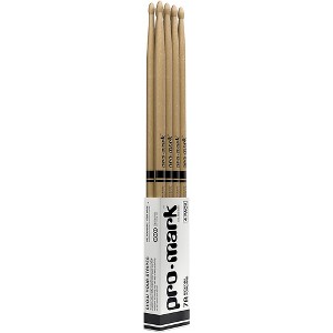 Promark Classic Forward Hickory Oval Wood Tip Drum Sticks 4-Pack - 1 of 1