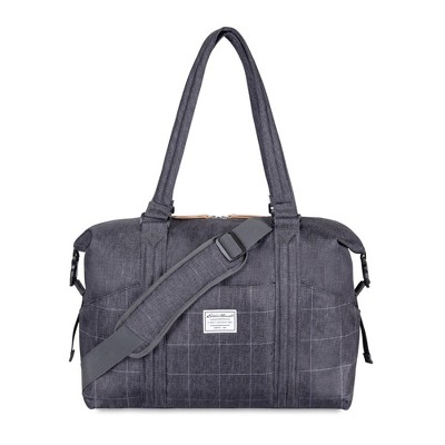 Eddie Bauer Duffel Diaper Bag - Gray Plaid : Target