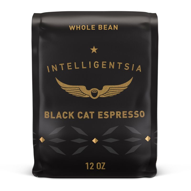 Intelligentsia Direct Trade Black Cat Classic Espresso Roast Dark Roast Whole Bean Coffee -12oz, 1 of 6