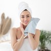 Unique Bargains Soft Comfortable Durable Absorbent Washcloths 6 Pcs - 3 of 4