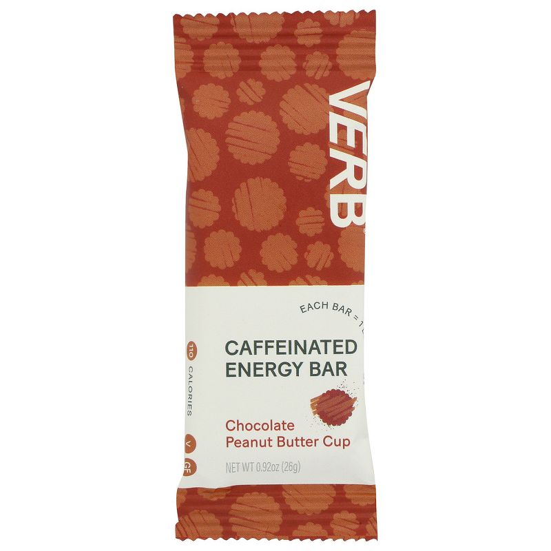 Verb Energy Chocolate Peanut Butter Cup Caffeinated Energy Bar - 16 bars, .92 oz, 2 of 4