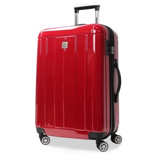 World Traveler Contour 24-Inch Lightweight Polycarbonate Hardside Expandable Spinner Luggage with TSA Lock - 1 of 4