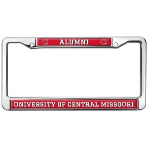 Central Missouri Alumni Logo Full Size Standard License Plate Metal Frame - 1 of 4