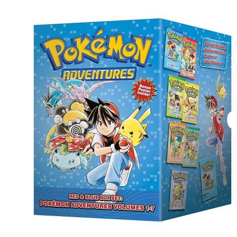 Pokémon Adventures Red & Blue Box Set (set Includes Vols. 1-7) - (pokémon Manga  Box Sets) By Hidenori Kusaka (paperback) : Target