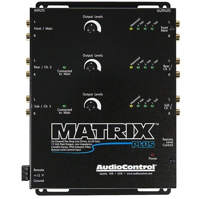 AudioControl MATRIX PLUS 6 Channel Line Driver with Optional Level Control