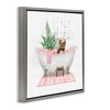 Stupell Industries Chic Yorkie Dog in Bubble Bath, 18" x 18" - 3 of 4