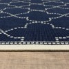 Oriental Weavers Marina 6025P Navy/ Ivory Indoor/Outdoor Area Rug - 2'3" x 7'6" - 3 of 4