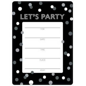10ct Invitation Lets Party - Spritz™ - 1 of 1