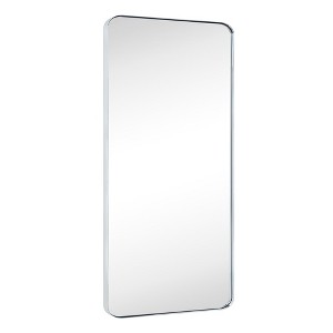 TEHOME Kengston Rectangular Metal Framed Wall Mounted Bathroom Vanity Mirror - 1 of 4