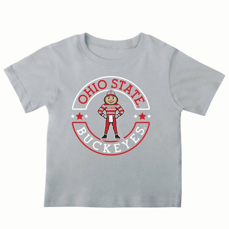 NCAA Ohio State Buckeyes Toddler Boys&#39; 2pk T-Shirt, 3 of 4