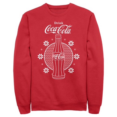 Pink coca best sale cola sweatshirt