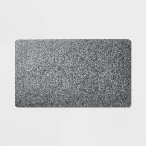 Felt Desk Mat Gray - Brightroom™ - image 1 of 3