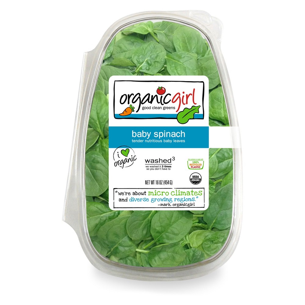 Organic Girl Baby Spinach - 16oz