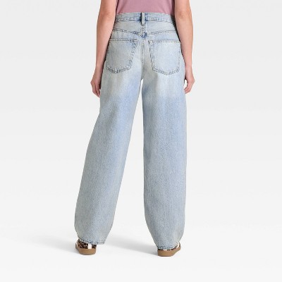 Women's Mid-Rise 90's Baggy Denim Jeans - Universal Thread