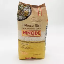 Hinode Medium Grain Calrose White Rice - 5lbs