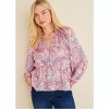 VENUS Womens High-Low Blouse - 4 of 4