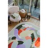 Lany Space Maggie Stephenson Unique Shaped Moongrove Community Pastel Rug - 4 of 4
