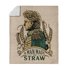 Wicked 2 Silk Touch Faux Shearling Throw Blanket 50 x 60 inches - 1 of 4