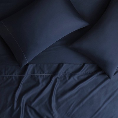 Queen Gray 600 Thread Count Cotton Sheet Set