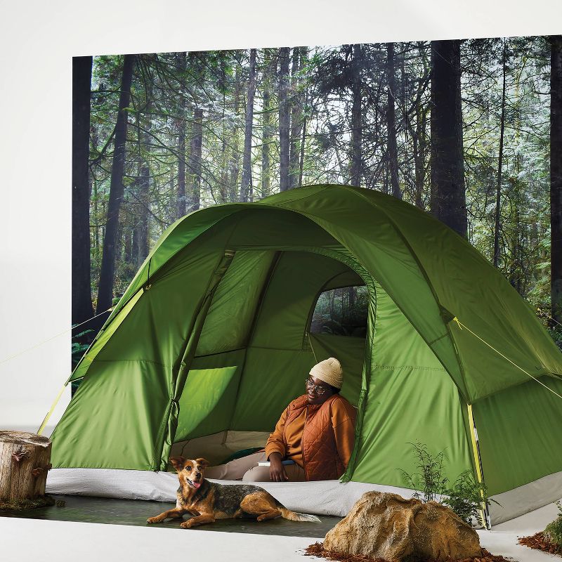 6 Person Dome Family Tent Green - Embark&#8482;, 3 of 10