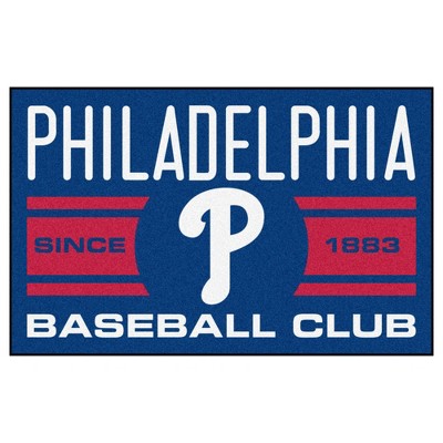 MLB Philadelphia Phillies 19"x30" Uniform Rug - Navy