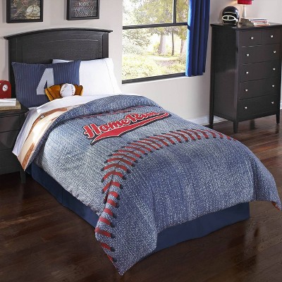 5pc Twin Grand Slam Reversible Comforter Set - Riverbrook Home