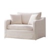 Merax Wide Chenille Farmhouse Accent Chair - 4 of 4