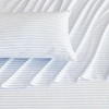 Pinstripe Microfiber Solid Sheet Set - Isla Jade - 3 of 4